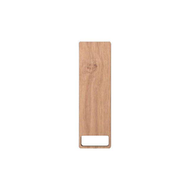 Platou pentru aperitiv și brânzeturi din lemn masiv de stejar - 50 x 15 cm