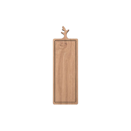 Tocător de bucătărie din lemn masiv de stejar - 50 x 16 cm