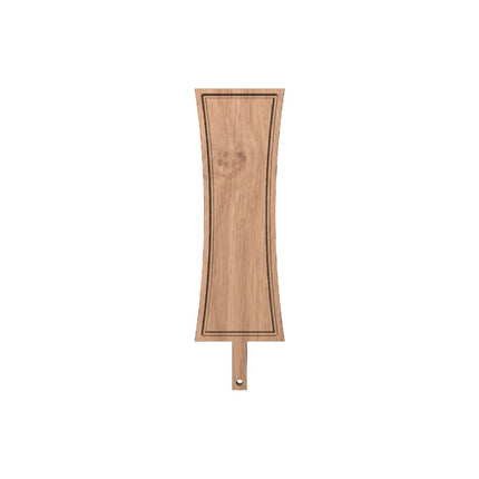 Tocător de bucătărie din lemn masiv de stejar - 50 x 15 cm