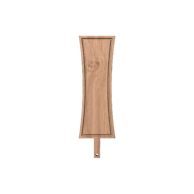 Tocător de bucătărie din lemn masiv de stejar - 50 x 15 cm