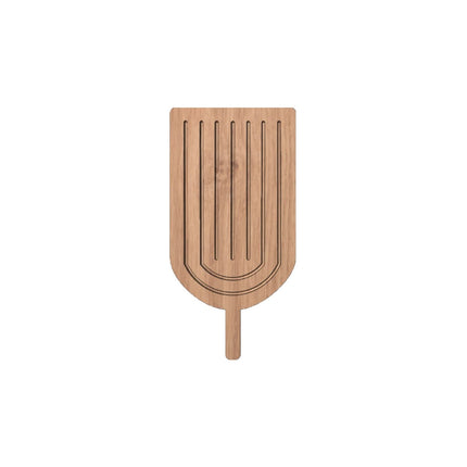 Tocător de bucătărie din lemn masiv de stejar - 50 x 25 cm
