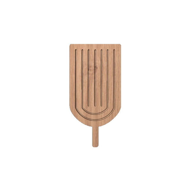 Tocător de bucătărie din lemn masiv de stejar - 50 x 25 cm